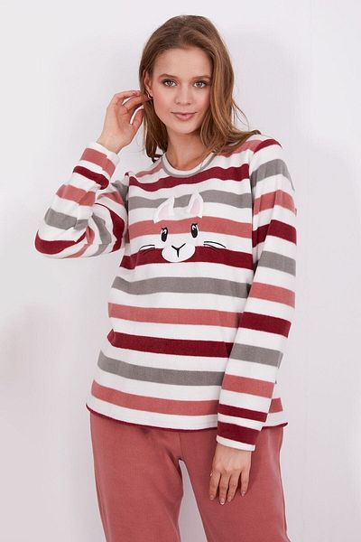 Arnetta Το σετ πιτζάμες Rabbit Illustrated Fleece πρέπει να προστεθεί ξεχωριστά σε καλάθι για συνδυασμό!! !
