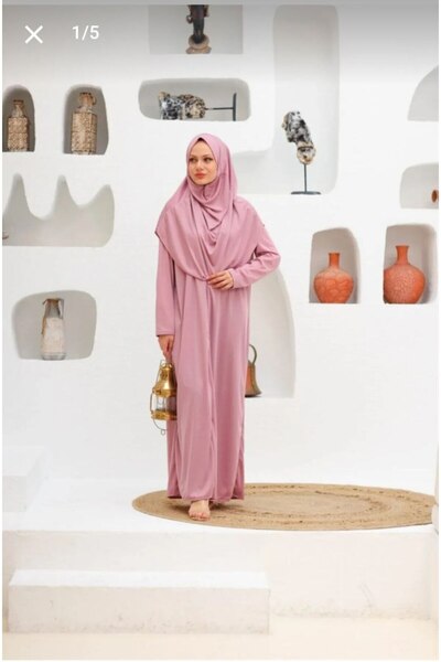 Nilbutik Γυναικείο φόρεμα Hijab One Piece Practical Prayer