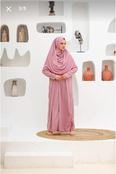 Nilbutik Γυναικείο φόρεμα Hijab One Piece Practical Prayer