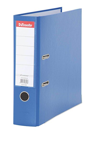 Esselte 9945 Narrow Blue Plastic Folder 24 Pieces