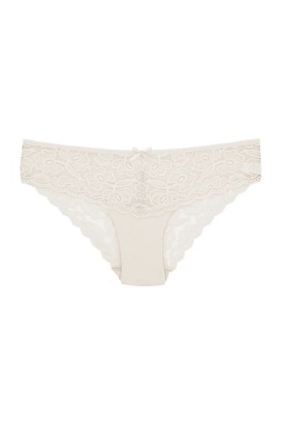 NARIYA Women's Panties Cotton Lace Detailed Fancy Women's Slip Daily Panties Comfortable Underpants Underwear