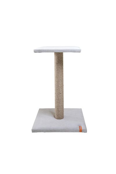PUGALO Catnipli Platform Gray Cat Scratching Board Gray Thin Pipe Scratching Board