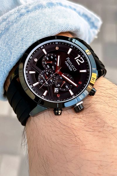 Ferrucci Function FCF13568FS.02 Silicone Men's Wristwatch