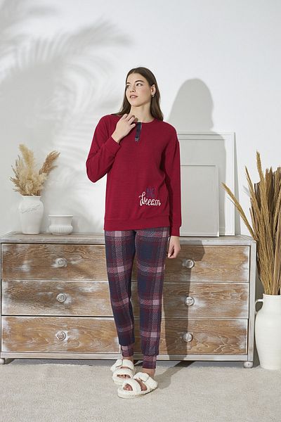 Sevim 15450 EMBROIDERED PAJAMAS SET