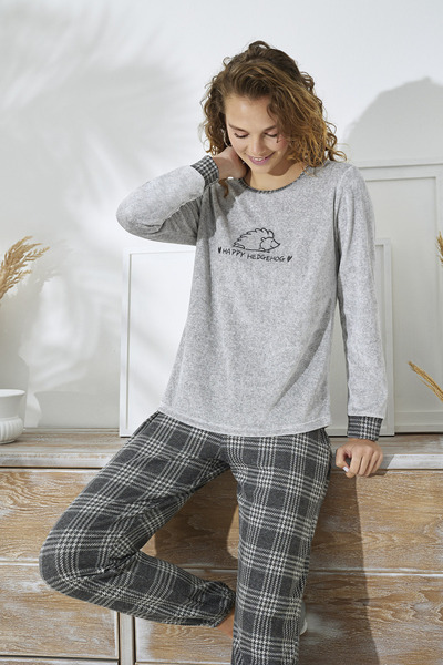 Sevim 15344 EMBROIDERED PAJAMAS SET