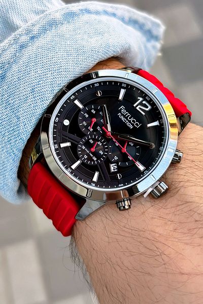 Ferrucci Function FCF13568FS.02 Silicone Men's Wristwatch