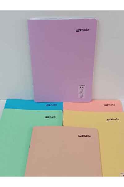 ÇilekKurdu Defter ÇİZGİLİ 40 Yaprak A4 Pp Kapak Dikişli (2 Adet)