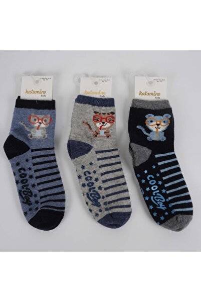 Katamino Tristan Boys' Socks with Abs 3-Piece