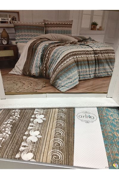 Arliva Home Комплект памучни пликчета за завивки единичен