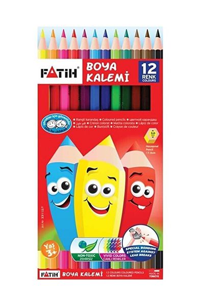 Fatih Brand: Fatıh Dry Paint 12 Colors Full Size Category: Dry Paint Pen