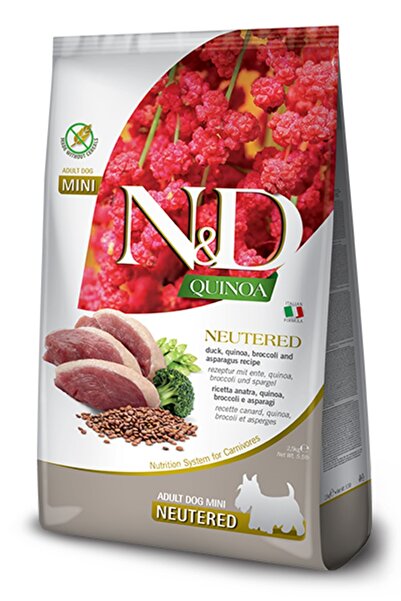 N&D Nd Quınoa Mini Adult 2,5kg Ringa Balığı, Kinoa, Hindistan Cevizi ve Zerde...