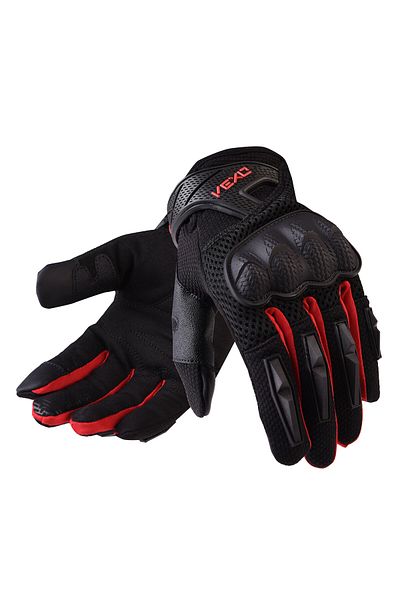 Vexo Stunt Motorcycle Gloves Red (New Season)