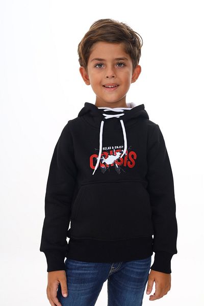 TURKUAZ KIDS Pulover pentru copii cu 3 fire, îmbrăcăminte pentru copii din bumbac, pulover cu sardon