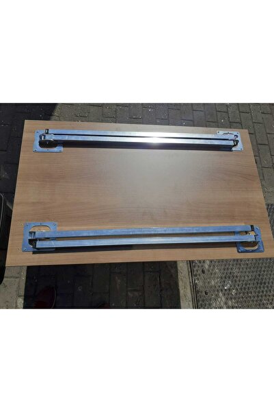 pratixdesign Pratik Katlanır Ayaklı Piknik Masası H:70cm / Tabla : 52cm X 88c...