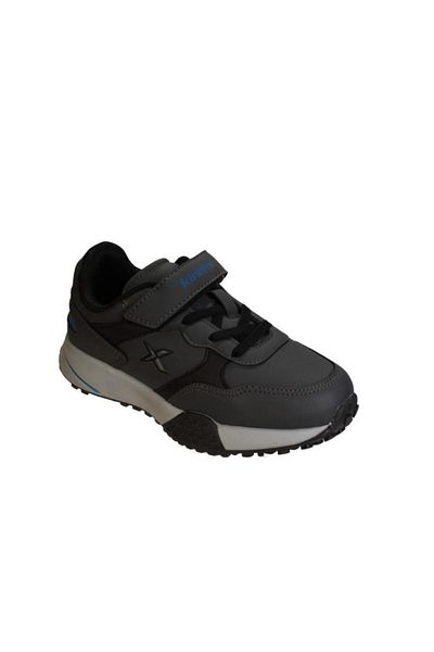 Kinetix KINETIX Boy's Gray Velcro Thick Sole Casual Sneakers