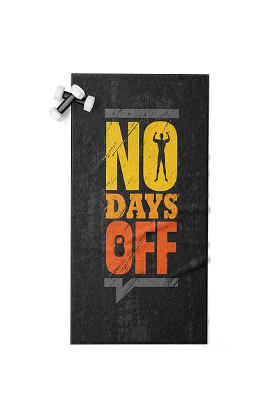 Erays Home Digital Printed Sports Athlete Fitness Towel 50x100 Cm 100% Cotton