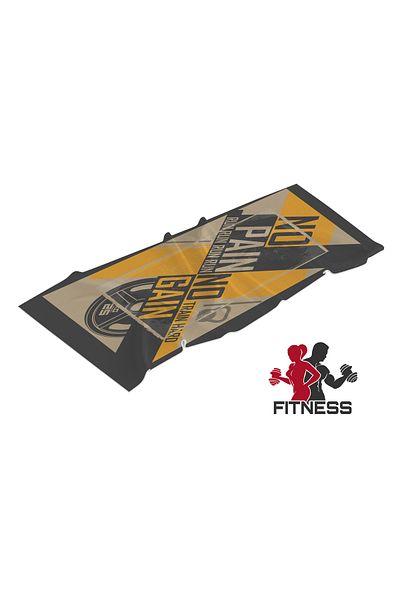 Erays Home Digital Printed Sports Athlete Fitness Towel 50x100 Cm 100% Cotton