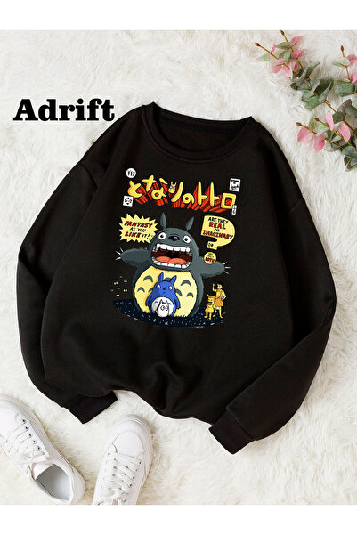Adrift Totoro Studio Ghibli Strada Molerilor Design Tendință Harajuku/Gotic N...