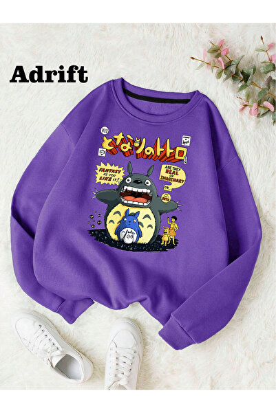 Adrift توتورو ستوديو غيبلي شارع الخلد تصميم تريند هارا جوقو/قوطي بنفسجي