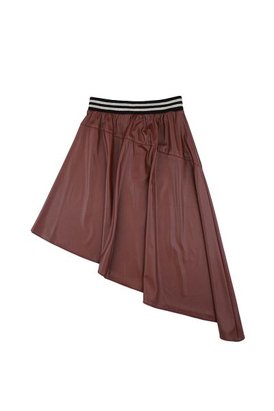 best kids Girl's Brick Asymmetrical Skirt