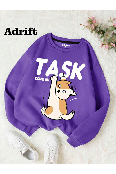 Adrift Task Come On Y2k Stil Harajuku Trend Design Harajuku/gotic Violet