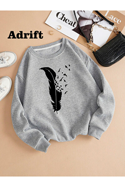 Adrift Tüy212 Mole Streetwear Σχέδιο τάσης Harajuku/Γοτθικό Γκρι