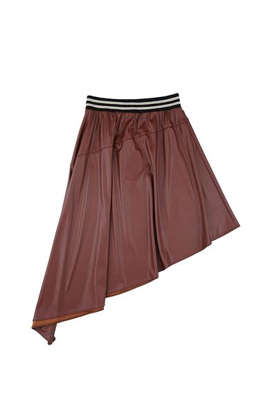 best kids Girl's Brick Asymmetrical Skirt