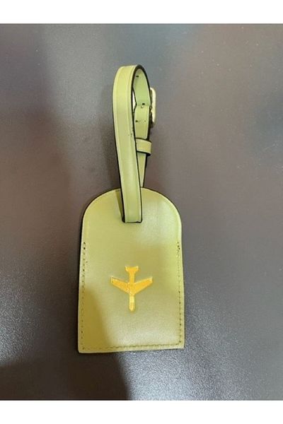 Seyahat Club Leather Suitcase Label