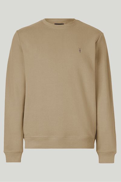 COMBINE Beige Basic Crew Neck Relaxed Regular Men's Sweatshirt