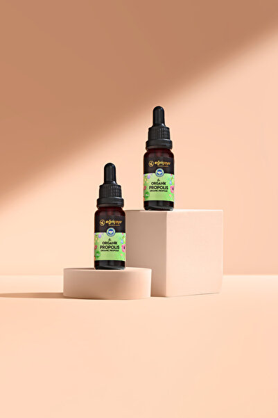 Eğriçayır Organik Alkol Bazlı Propolis Damla 2 x 20 ml