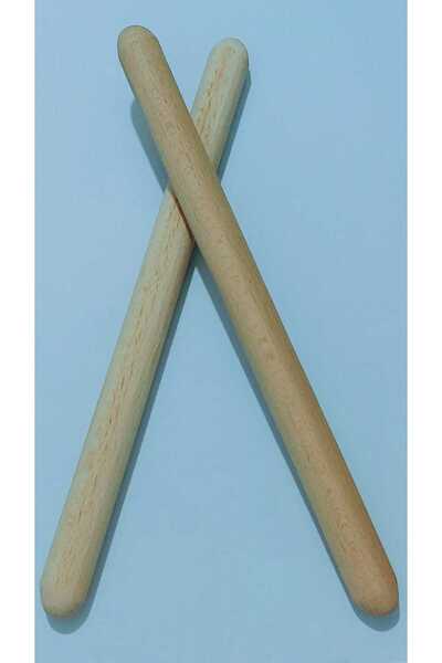 bibiju Ρυθμική ξυλάκια 25x2cm - 2 τεμάχια 1 ζευγάρι