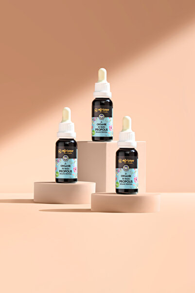 Eğriçayır Organik Su Bazlı Propolis Damla 3 X 20ml