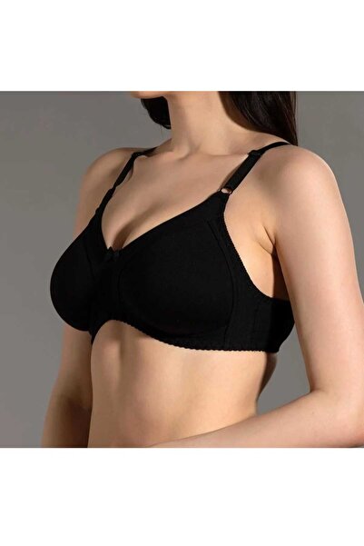 NARIYA Γυναικείο σουτιέν μεγάλου μεγέθους D Cup Βαμβακερό χοντρό λουράκι χτεν...