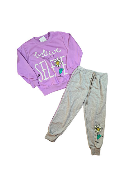 BÜYÜMÜŞ BABY KIDS QUALITY 2 STRING GIRL'S SPORTS Tracksuit SET