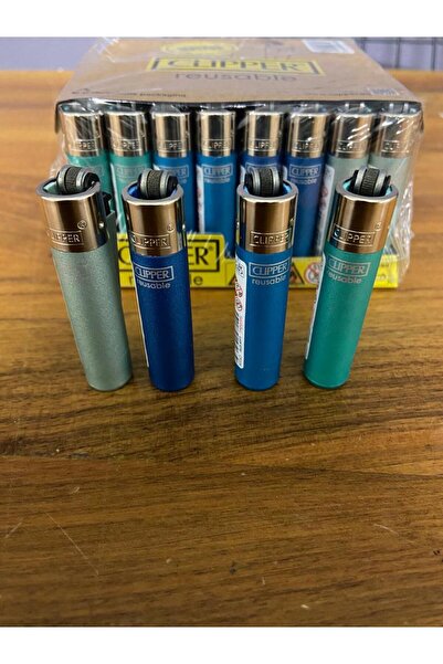 Clipper Reusable İnce Model Renkli Çakmaklar