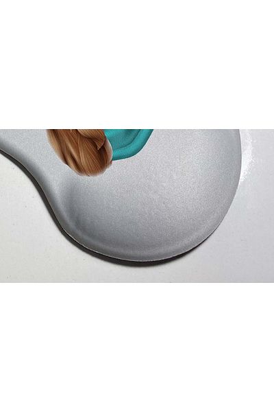 HobiShop Dog with Glasses Wrist Support Mouse Pad