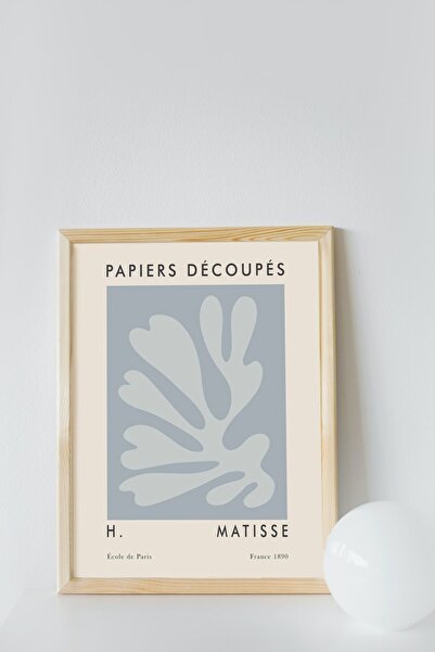 caddehediye MATISSE PAPIERS DECOUPES TABLO MODERN ÇERÇEVESİZ POSTER