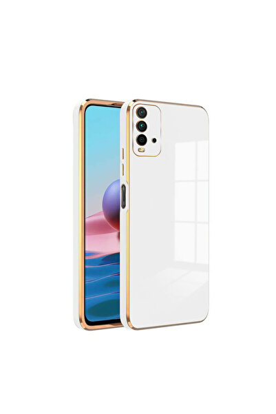CaseArt Xiaomi Redmi 9T Kapak Kamera Korumalı Lazer Kesim Lüx Silikon Kılıf -...