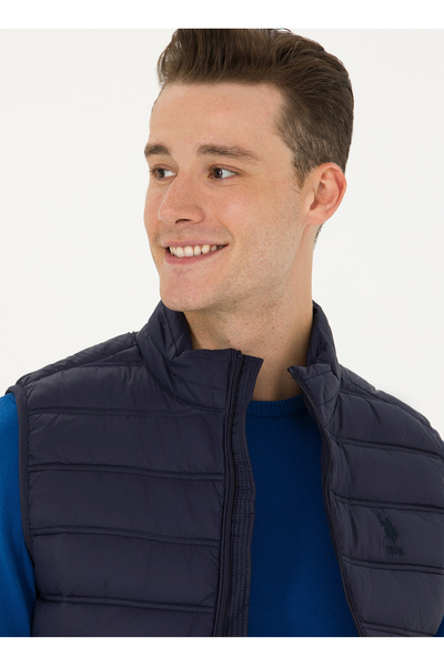 U.S. Polo Assn. U.S. Polo Assn. Lacivert Erkek Yelek YONY23K