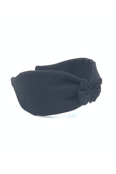ZELİCE TASARIM Narrow BLACK CROWN WITH TINY BOW DETAIL MF01