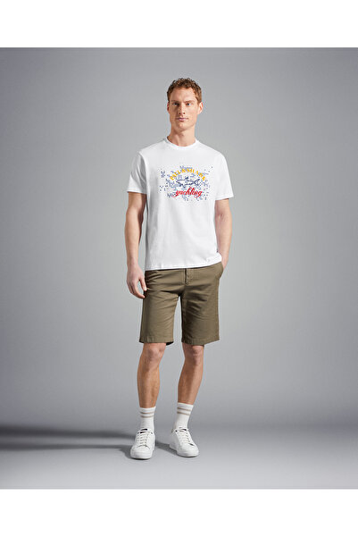 PAUL&SHARK ΑΝΔΡΙΚΟ ΠΛΕΚΤΟ T-SHIRT C.W. ΒΑΜΒΑΚΙ