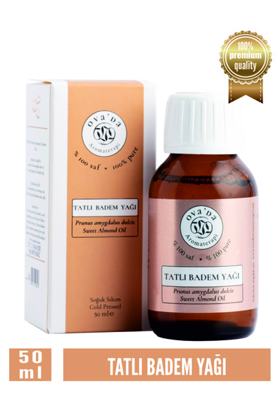Ova'da Aromaterapi Soğuk Sıkım Tatlı Badem Yağı