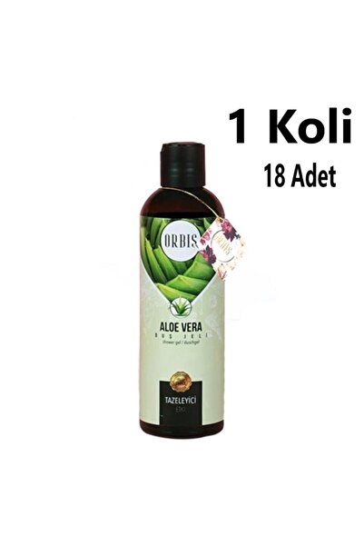 ORBİS Duş Jeli 400 ml Aloa Vera 18 Adet 1 Koli