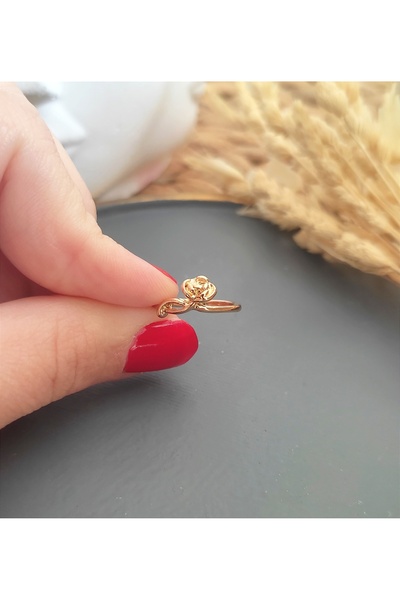 HALHALMILL Mini Gül Yüzük