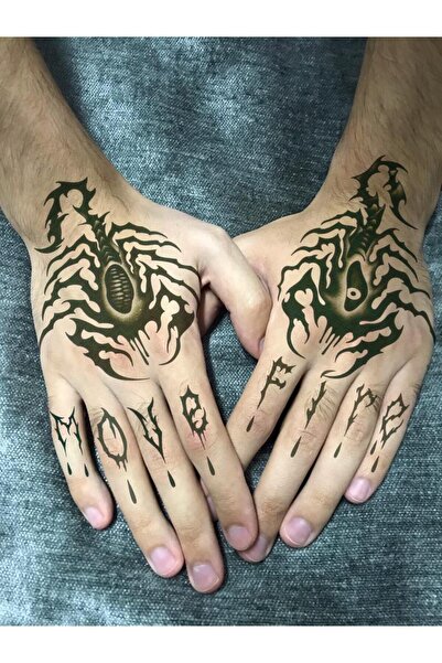 Mecit Tuhafiye AKREP YAZI EL KOL VUCUT GEÇİCİ DÖVME