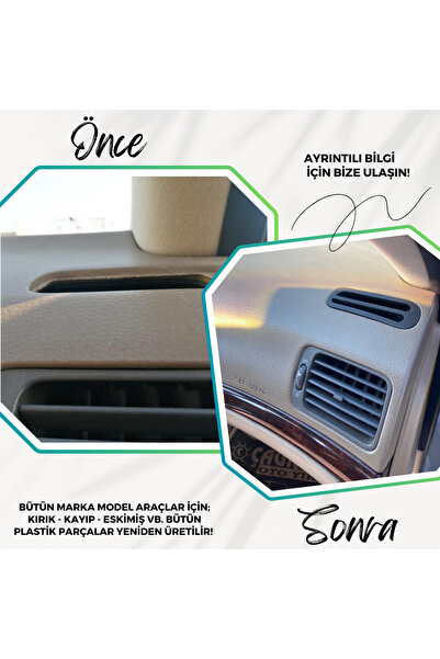 3Dprinted Oem Volvo Ön Ğöğüs Sabit Kalorifer Izgarası Sağ Taraf S80