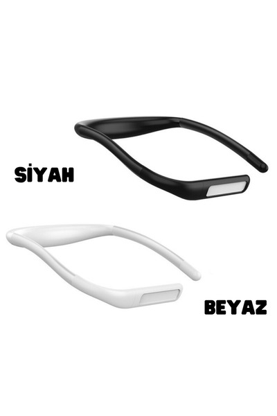 SZ MASTER Ayarlanabilir Led Boyun Işığı Kitap Okuma lambası 3 Renkli Kitap Ok...