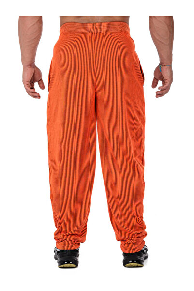 Full power Πορτοκαλί ριγέ αθλητική φόρμα γυμναστικής