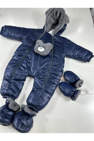 Cicix Baby Ayıcık Kulaklı Welsoft Kozmonot (Astronot Tulum)