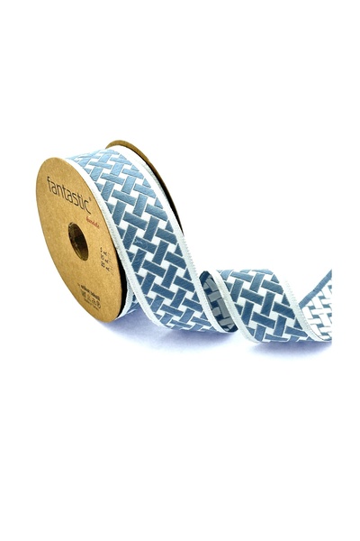 FANTASTIC KURDELE Υφαντή κορδέλα για περίγραμμα (ΠΛΑΤΟΣ 3,5CM - ΜΗΚΟΣ 10MT)